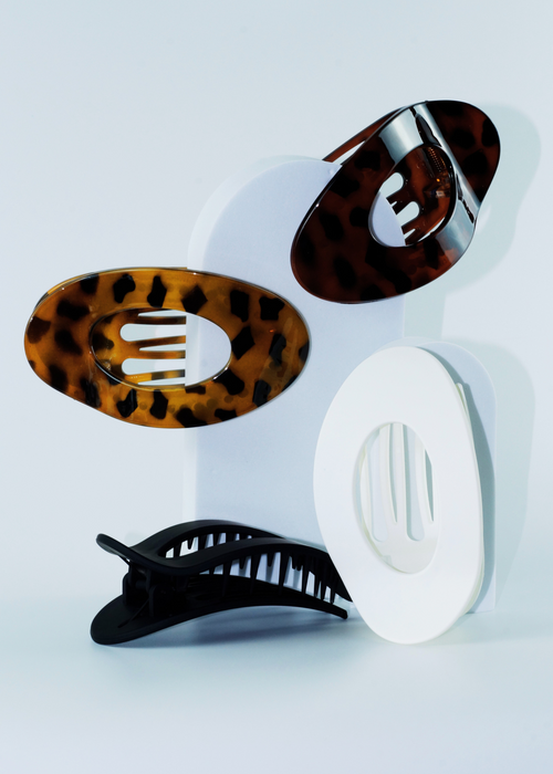 Nordglans Stor Hårklämma – Matt & Glansig Finish