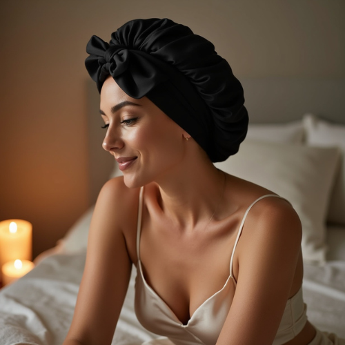 Zouraa™ Silkesmössa med Band